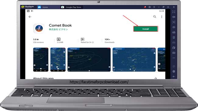 Comet Book For PC